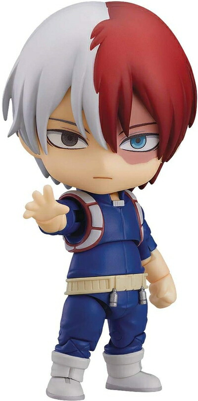 【中古】（新古品） ねんどろいど 僕のヒーローアカデミア 轟焦凍 ヒーローズ・エディション ノンスケール ABS&PVC製 塗装済み可動フィギュア