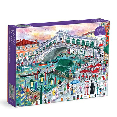 【中古】 Michael Storrings Venice Puzzle: 1500 Pieces