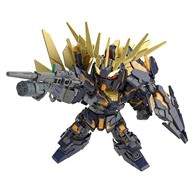 【中古】（新古品） BANDAI SPIRITS(バンダイ スピリッツ) ＳＤガンダムクロスシルエット 機動戦士ガンダムUC ユニコーンガンダム２号機バンシィ（デストロイモード）＆バンシィ・ノルン パーツセット 色分け済みプラモデル