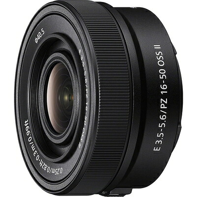 【中古】（新古品）SONY(ソニー) 標準尺度力強さ望遠レンズ APS-C E PZ 16-50粍 F3.5-5.6 OSS II デジタル一眼写真機α[Eマウント]用 完全無欠水晶体 SELP16502