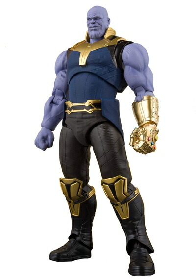 【中古】（新古品） TAMASHII NATIONS S.H.フィギュアーツ アベンジャーズ サノス(アベンジャーズ/インフィニティ・ウォー) 約190mm PVC・ABS製 塗装済み可動フィギュア