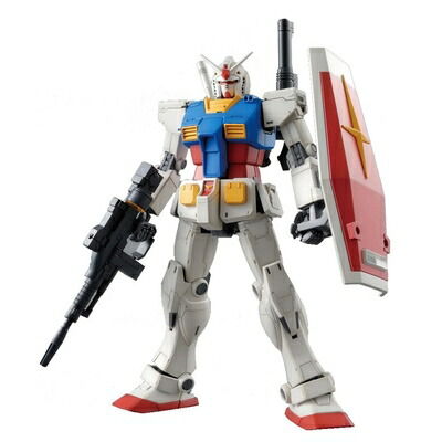 【中古】（新古品） MG 機動戦士ガンダム RX-78-02 ガンダム(GUNDAM THE ORIGIN版) 1/100スケール 色分け済みプラモデル
