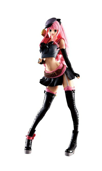 【中古】（新古品） バンプレスト ワンピース FLAG DIAMOND SHIP-PERHONA-CODE:B ピンク