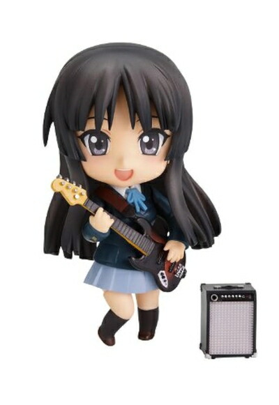 【中古】（新古品） けいおん! ねんどろいど 秋山澪 (PVC&ABS塗装済み可動フィギュア)