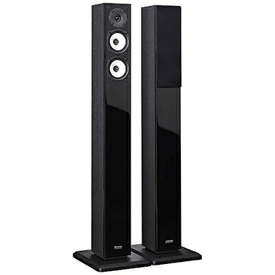 【中古】 ONKYO 2ウェイ・スピーカーシステム(2台1組) 黒モデル D109XEB