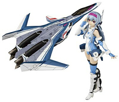 【中古】（新古品） 青島文化教材社 VFG マクロスデルタ VF-31J ジークフリード 全高約155mm 色分け済みプラモデル MC-01 (メーカー初回受注限定生産)