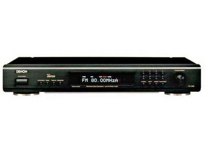 【中古】 Denon AM/FMステレオチューナー ブラック TU-1500-K