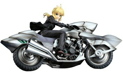 【中古】（新古品） Fate/Zero セイバー&セイバー・モータード・キュイラッシェ (1/8スケール PVC塗装済み完成品)