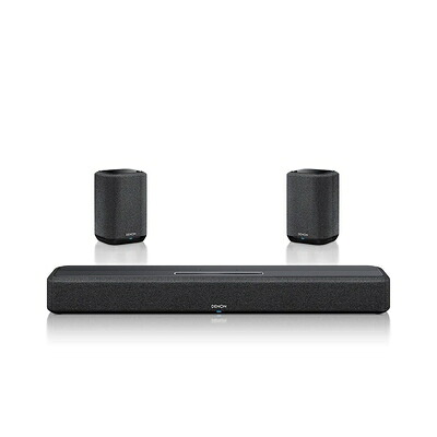 【中古】 デノン Denon Dolby Atmos対応 DENON HOMEワイヤレスサラウンド・スタートセット DENONHOMESB550SET