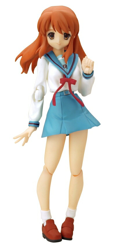 【中古】（新古品） Figma 涼宮ハルヒの憂鬱 朝比奈みくる 制服ver.