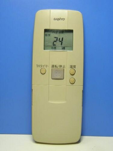 【中古】 三洋電機 エアコンリモコン RCS-AR8A