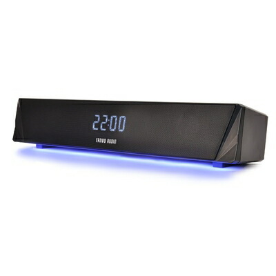 【中古】（新古品） CROWD AUDIO 無線電話 ステレオ 金棒引き LED SP-03 | USB申し受ける式 bluetooth 携帯型 LEDともし火、ゲーミング、時辰儀見せびらかす、目覚まし時計