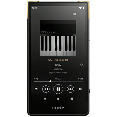 【中古】（新古品） ソニー(SONY) ウォークマン 64GB ZXつづき物 NW-ZX707 : ハイエンドストリーミングWALKMAN/DSDリマスタリングエンジン積み上げる/MP3電気蓄音機 / Bluetooth/android積み上げる/最大限度25第四次元年代順の連続生まれ変わり/microSD相応う/5.0インチタッチパネル/4.4粍平衡にする繋ぎ合わせる相応う