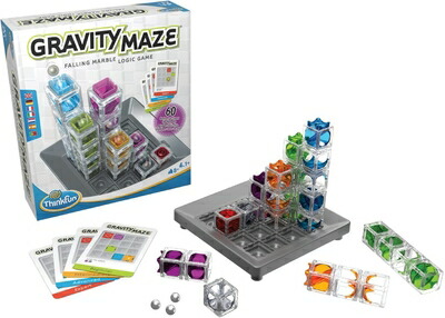 【中古】 ThinkFun（シンクファン） ゲーム 『 グラビティ・メイズ 』 76433 対象年齢8歳～ 【プログラミング力を育む 論理的思考力を鍛える 知育ゲーム プレゼント（誕生日/クリスマス）】