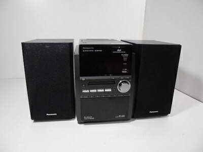 【中古】 Panasonic D-dock SDステレオ取り合わせ(黒いこと) SC-PM730SD-K
