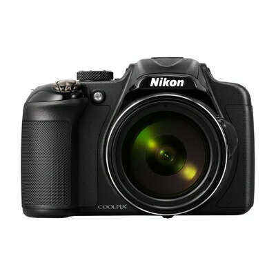 【中古】（新古品）  Nikon デジタル写真機 P600 光学60倍 1600万絵素 黒いこと P600BK