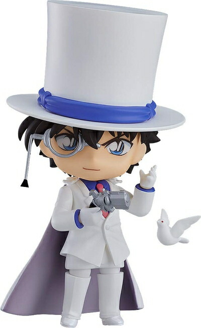 【中古】（新古品） ねんどろいど 名探偵コナン 怪盗キッド ノンスケール ABS&PVC製 塗装済み可動フィギュア