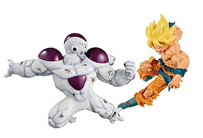 【中古】（新古品） バンプレスト ドラゴンボールZ MATCH MAKERS FULL POWER FREEZA ＋ SUPER SAIYAN SON GOKOU ２種セット