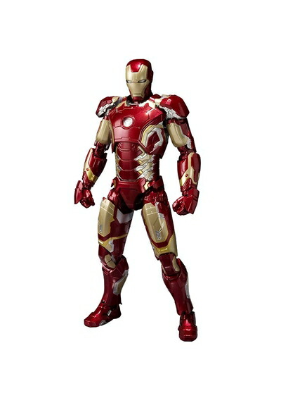 【中古】（新古品） TAMASHII NATIONS S.H.フィギュアーツ アイアンマン マーク43 約155mm ABS&PVC&ダイキャスト製 可動フィギュア