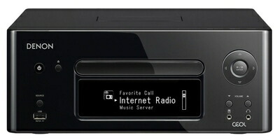 【中古】 Denon CEOL 網状組織CD受信システム AirPlay/ハイレゾ音源相応う 黒いこと RCD-N8-K