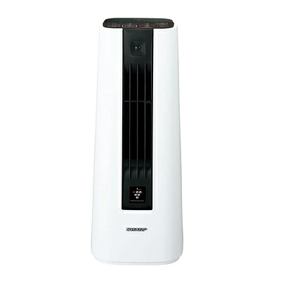 【中古】（新古品） シャープ 小型 セラミックファンヒーター 暖房 6(8)畳/プラズマクラスター 7000 6畳 空気浄化 ホワイト HX-PS1-W