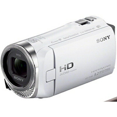 【中古】（新古品） SONY HDビデオカメラ Handycam HDR-CX480 ホワイト 光学30倍 HDR-CX480-W