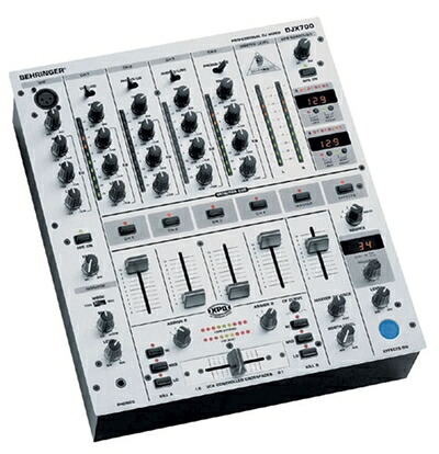 【中古】 BEHRINGER(ベリンガー) デジタルFX・BPMカウンター搭載 5チャンネルDJミキサー DJX700-PROMIXER