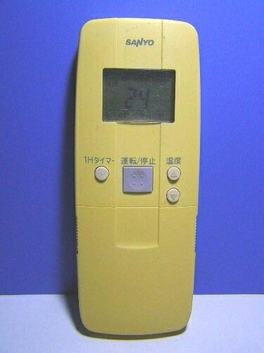 【中古】 三洋電機 エアコンリモコン RCS-LVR7A