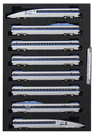 【中古】（新古品） TOMIX Nゲージ 98936 500 7000系山陽新幹線 (カンセンジャーラッピング)セット (8両)｜ベアホームズ