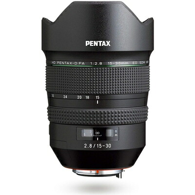 【中古】（新古品） ペンタックス HD PENTAX-D FA 15-30mmF2.8ED SDM WR 超広角大口径ズームレンズ 21280