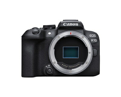【中古】（新古品） キヤノン EOS R10 ミラーレス Vlog カメラ 24.2MP 4K動画 DIGIC X イメージプロセッサー 高速撮影 被写体追跡 コンパクト 軽量 被写体検知 コンテンツクリエイター向け
