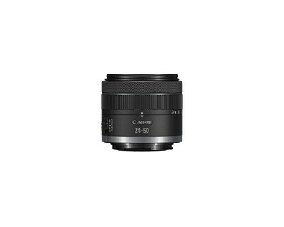 【中古】（新古品） Canon RF24-50粍 F4.5-6.3 は、Canon フルフレームミラーレスRFマウント写真機用 広角から判定基準望遠レンズ パウダーコンパクト 軽さ 光学式手ブレ手を加える ビデオブログや休止状態画映画化に STM