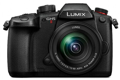 【中古】（新古品） パナソニック(Panasonic) ミラーレス一眼カメラ ルミックス GH5M2 レンズキット 標準ズームレンズ付属 ブラック DC-GH5M2M 107,140円