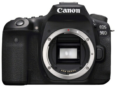 【中古】（新古品） Canon デジタル一眼一眼レフ写真機 EOS 90D 上半身 EOS90D
