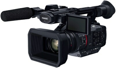 【中古】 パナソニック(Panasonic) 4K テレビカメラ SDダブル拡張スロット 光学20倍望遠レンズ 黒いこと HC-X2-K