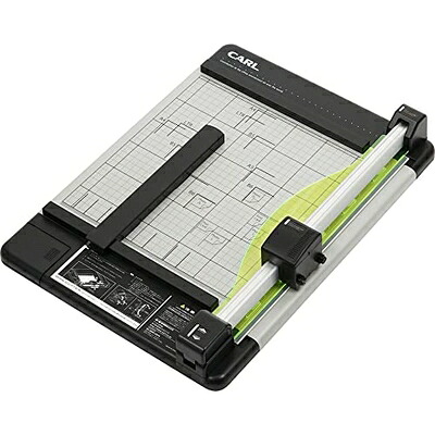 【中古】（新古品） カール事務器(CARL) 裁断機 ペーパーカッター A4対応 40枚裁断 DC-210N