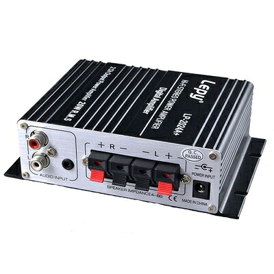 【中古】（新古品） Lepy デジタルアンプ LP-2024A + Tripath TA2024 + 12V 5Aアダプター付属