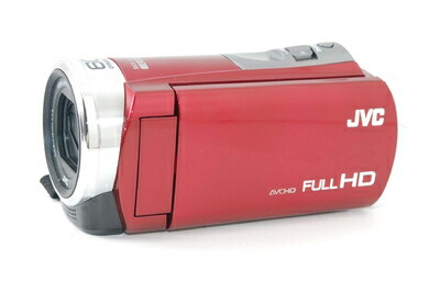 【中古】 JVCケンウッド Everio GZ-E235-R レッド　ビデオカメラ Everio（エブリオ） [フルハイビジョン対応]