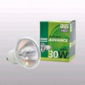 【中古】（新古品） ウシオ 10個セット ハロゲンランプ スーパーライン ADVANCE JRφ50 (省電力タイプ) 12V 45W 狭角 EZ10口金 JR12V45WLN/KUV/EZ-H_set