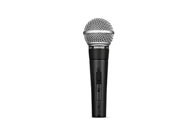【中古】 SHURE シュア ダイナミックマイク SM58S : ON/OFFスイッチ付き マイクスタンド用ネジ無 単一指向性 カーディオイド XLR 有線 ボーカル 歌 ライブ 収録 配信 録音 レコーディング 実況 ポッドキャスト DTM 宅録 テレワークマイクロホン マイクロフォン 【国|ベアホームズ