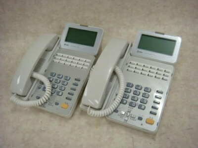 【中古】 GX-(18)STEL-(2)(W）2台仕掛ける NTT αGX 18名取り草判定基準はやりっ子電話 商行為電話機
