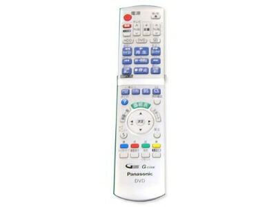 【中古】（新古品） Panasonic ヴィデオディスク映像媒体リコーダー用遠隔操作 N2QAYB000347