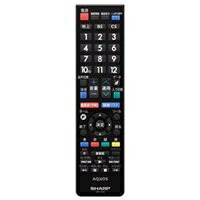 【中古】（新古品） 小ざかしい 液晶テレビ受像機用 遠隔操作＜黒いこと系＞（LC-24K30-B LC-22K30-B LC-19K30-B）(0106380482)