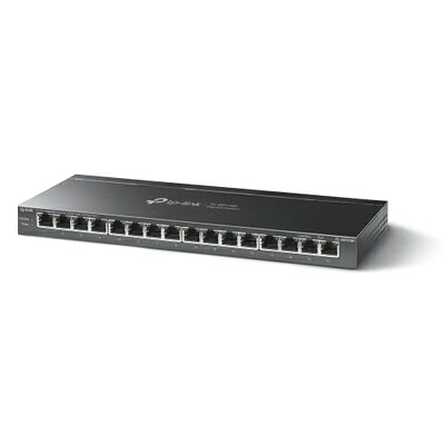 【中古】（新古品） TP-Link 16ポートギガビットデスクトップスイッチ 16界面PoE+