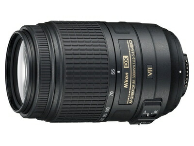 【中古】（新古品） Nikon 望遠望遠レンズ AF-S DX NIKKOR 55-300粍 f/4.5-5.6G ED VR ニコンDX初期化専用