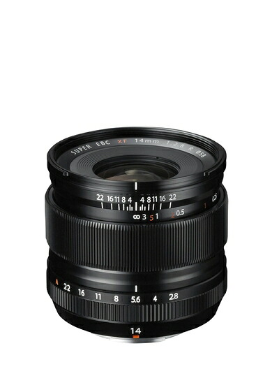 【中古】（新古品） 富士フイルム(FUJIFILM) X 交換レンズ フジノン 単焦点 超広角 14mm F2.8 絞りリング F XF14MMF2.8 R｜ベアホームズ