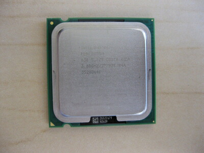 【中古】Pentium4 630 HT 3.00GHz/2MB/800/LGA775 SL7Z9 バルク