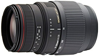 【中古】（新古品） SIGMA 望遠望遠レンズ APO 70-300粍 F4-5.6 DG MACRO ソニー用 フルサイズ相応う 508340
