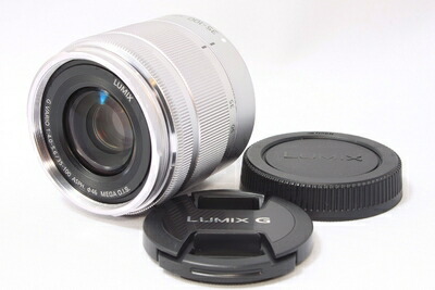 【中古】（新古品） パナソニック(Panasonic) 望遠ズームレンズ マイクロフォーサーズ用 ルミックス G VARIO 35-100mm/F4.0-5.6 ASPH./MEGA O.I.S. シルバー H-FS35100-S