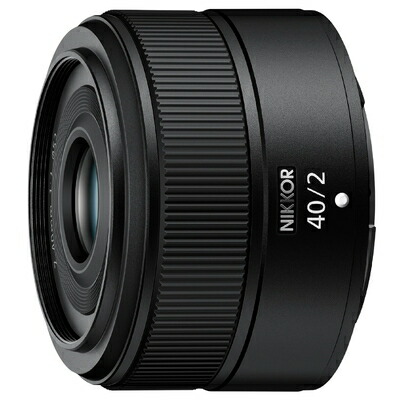 【中古】（新古品） Nikon 単焦点レンズ NIKKOR Z 40mm f/2 Zマウント フルサイズ対応 ブラック